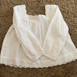 Toddler girl dress shirt